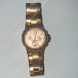 Michael Kors Rose Gold-Tone Watch